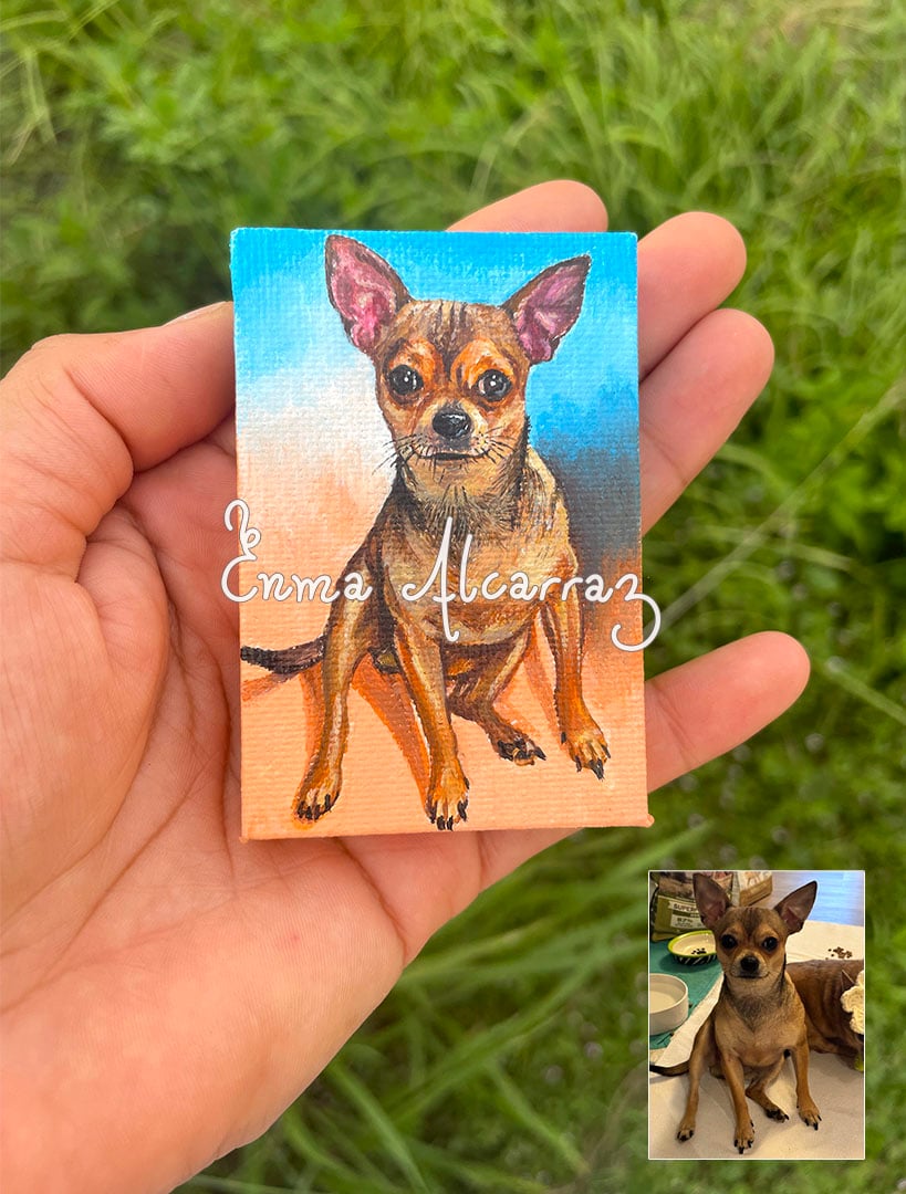 Factory Mini Custom Pet Painting